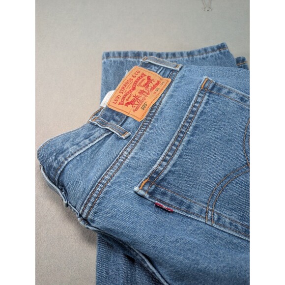 Levis 505 Men Jeans Color is Blue Size W38XL34 Straight Flex - Picture 13 of 16